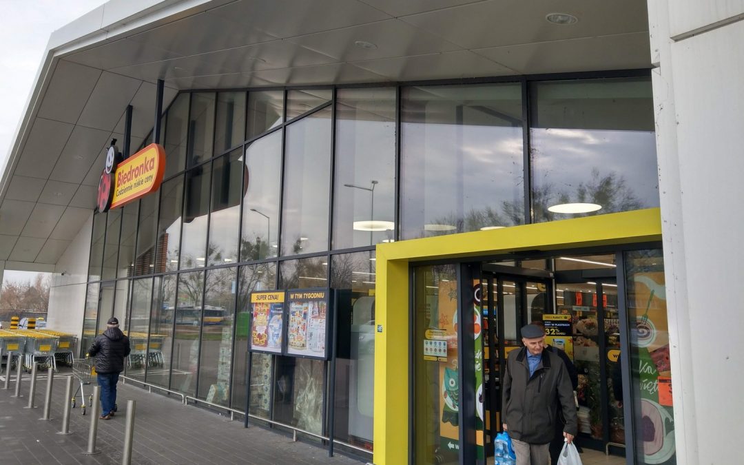 Market Biedronka w Płocku